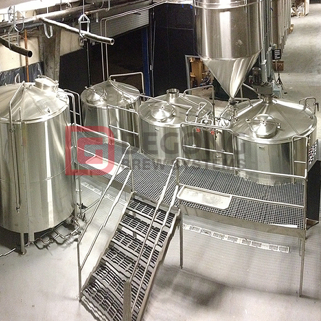 20HL 2000L Stainless Steel 3 Vessels Brewhouse Commercial Beer Brew System Turnkey Brewery 