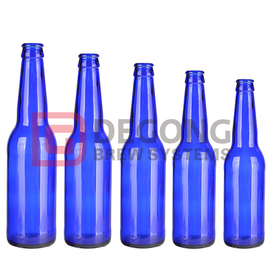 330ml 355ml 500ml 650ml Or Other Long-necked Blue Beer Bottles/beer Glass Bottles Wholesale