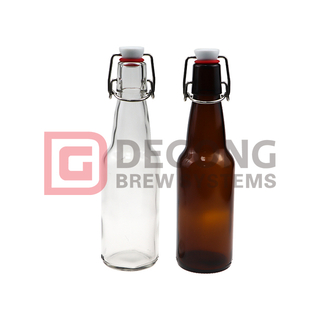 250ml 500ml 750ml 1liter Sealed Glass Beverage Beer Wine Bottle Swing Top