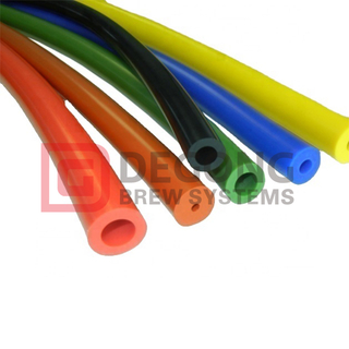 2in. Food Grade Transparent High Temperature Resistant Elastic Round Soft Silicone Rubber Winery Hose