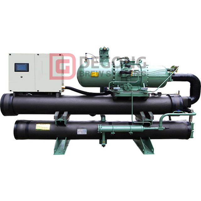 Cooling Capacity 48KW Anticorrosive Seawater Cooling Chiller for Chemical Food