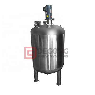 Wholesale 300L Stainless Steel Syrups Juice Beverage Mixing Tank