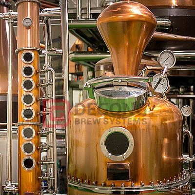 500L Electric Heating Whisky Still Micro Copper Distillery Equipment for Sale