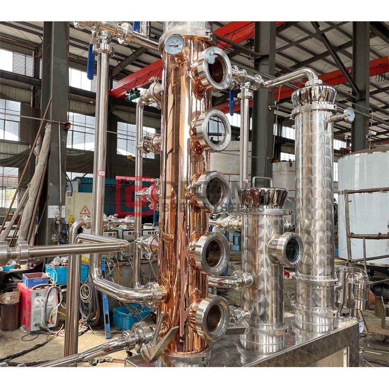 200L Copper Pot Still Distillery Equipment for Whiskey