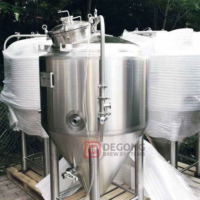 2000L Stainless Steel Fermenter Dimple Jacket Brewery System Beer Fermentation Tank 