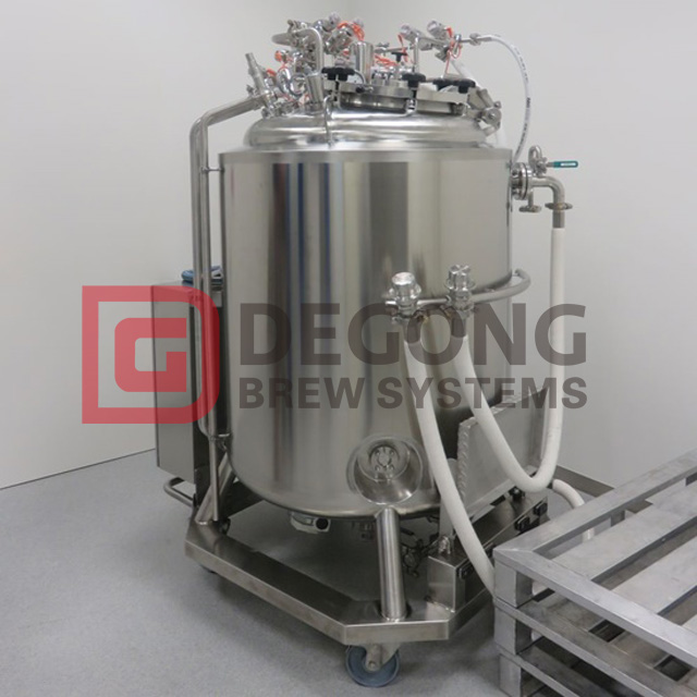 2000L Mobile tanks mobile stainless steel process tanks for Food Dairy