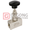 1/4 Inch AFK Stainless Steel Non-rotating Stem Manual Needle Valves for Gas NPT Solenoid Valve