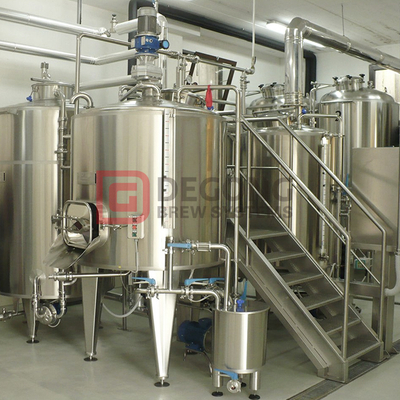 7BBL Brewing System 4 Vessels Brewhouse Compact Beer Brew Equipment Complete Brewery