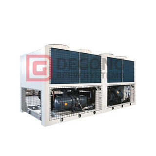 Glycol Chiller Industrial Water Cooled Screw Chiller For Injection Factory
