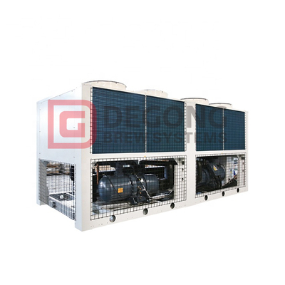 Glycol Chiller Industrial Water Cooled Screw Chiller For Injection Factory
