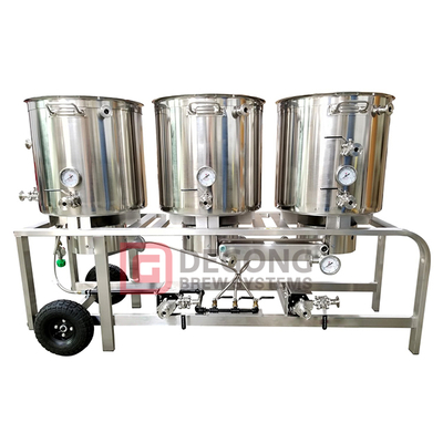 100L Home Brewing Equipment Complete Brewery System Small Brewhouse for Sale