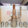 50L 100L 200L Micro Alcohol Distillation System Copper Vodka Gin Distiller Pot Still