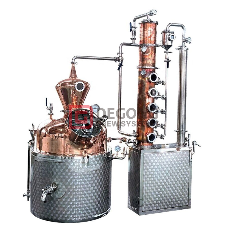 200L Distillery Equipment for Gin Vodka Whiskey Compact