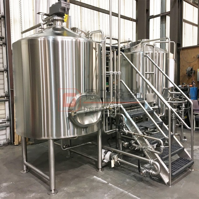 Craft beer industrial sanitary stainless steel 800L brewery system for brewpubs breweries 