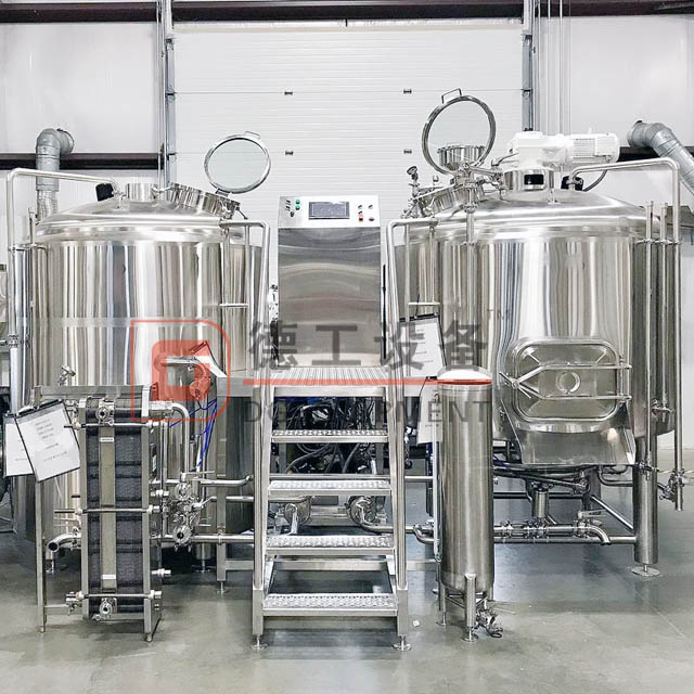 500L Commercial Brew Kettle Craft Beer Mashing System Professional Suppliers Sus304/316 Tanks for Sale 