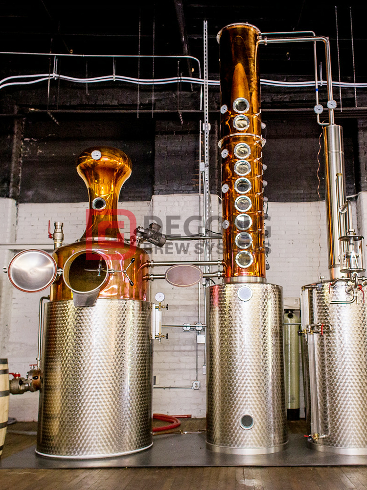 1000L Copper Distilling System Gin Whiskey Vodka Distillery Alcohol   1035 