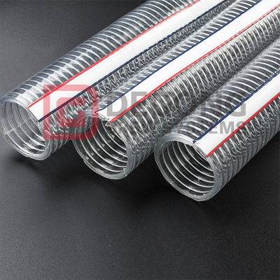 1/2"-10" Reinforced Food Grade Spring Hose,Spiral Reinforced PVC Steel Wire Hose