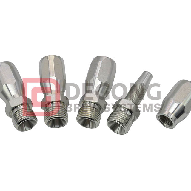 1/4-2" Jic Reusable Hydraulic Fitting Adapter Hoses And Pipe Fittings Connectors Parts for Hydraulic Hose