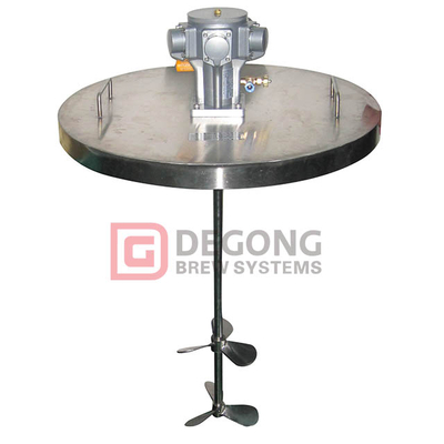 1.5 HP Air Direct Drive Drum Mixer with Stainless Lid