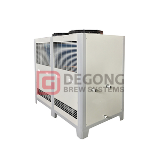 High Precision 10HP 7HP Beer And Wine Cooling Air-cooled Chiller for Glycol Tank