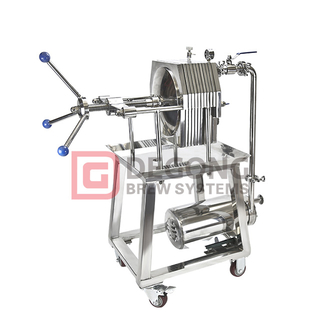 Plate And Frame Pressure Edible Oil Filter Machines with Control Panel