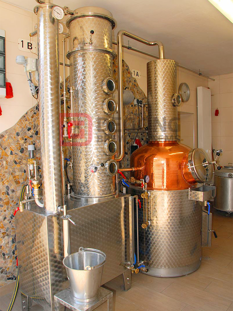 Application of distillation system in industry