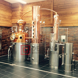 500L 132Gallon Industrial Alcohol Stills Vodka Distillation Equipment for Sale
