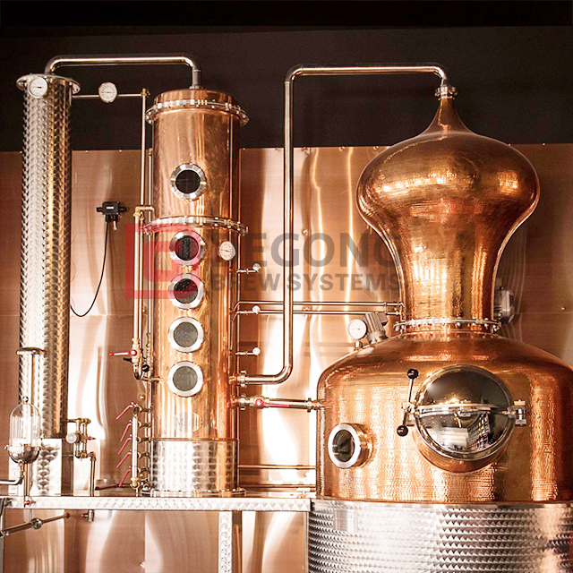 500L Boiler Home Vodka Alcohol Distiller Brandy Gin Whisky Distillery Distillation Equipment