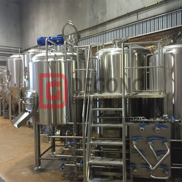 A Complete Brewery System Turnkey Beer Brewing System 5bbl 10bbl Equipment Unit for Sale