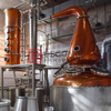 Gin Distilling Equipment Whisky Brandy Column Still 4 Plates Distillation Equipment Copper Distillery