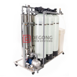 1000LPH RO Water Treatment System Two-Stage SS304 Pure