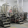 10BBL Two Vessel Brewhouses combined system steam heating brewery DEGONG Supplier