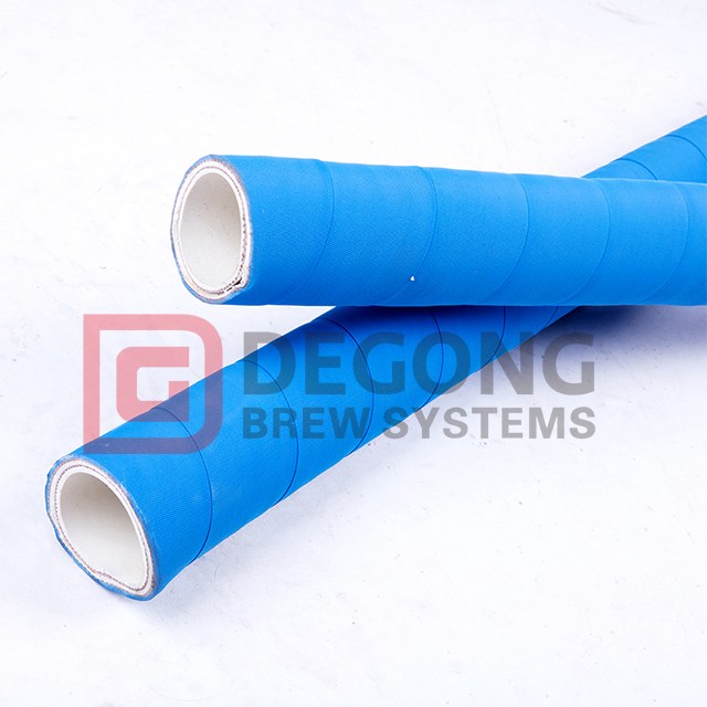 Food Grade Rubber Hose Hot Water Flexible Tube for Steam Cleaning at Temperatures Up To 165 C