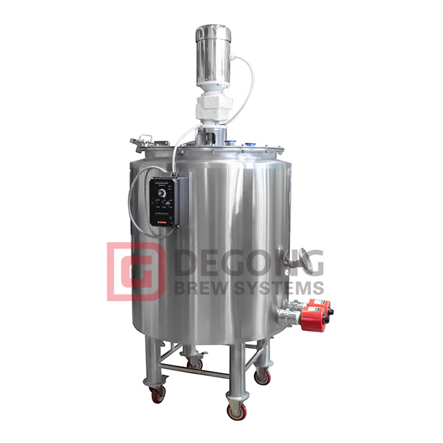 Hot Sale 500L Electric Heating Jacket Mixing Tank Food Grade Stainless Steel Mixer Tank