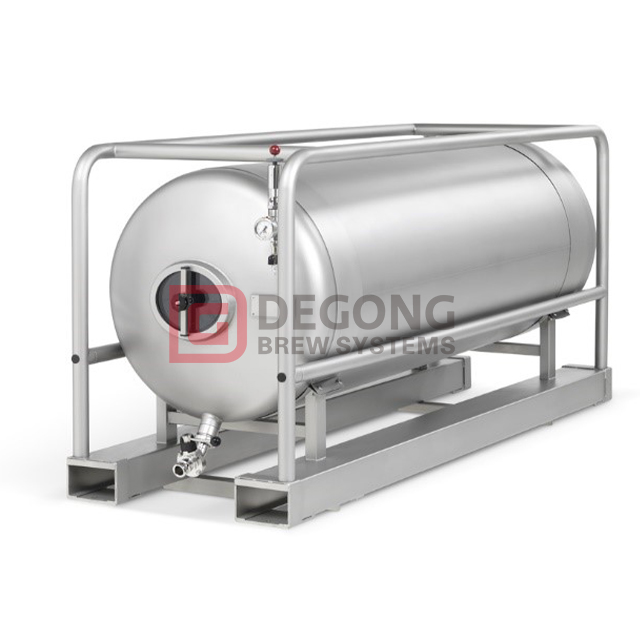 1000L Beer Brite Tanks Horizontal Mobile Tanks Brewery Shipping/Storage Tanks for Sale