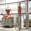 Turnkey Distillery Project Vodka Whiskey Gin Spirits Distillation Equipment Copper Alcohol Still