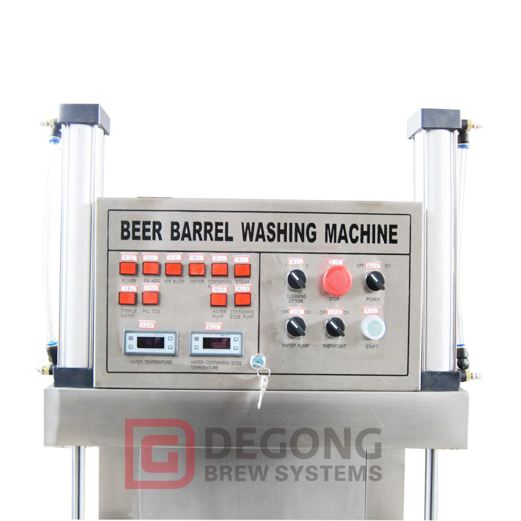 Small Automatic Barrel Cleaning Machine Equipment Beer Barrel Cleaning