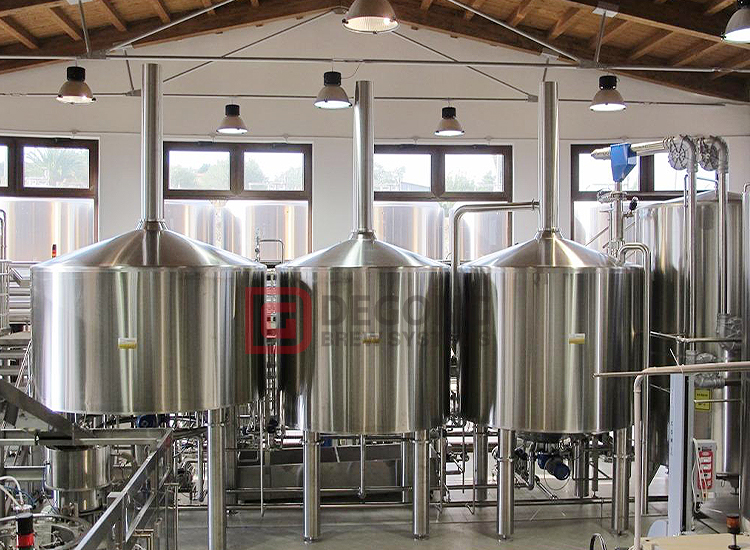 Various combinations in beer brewing equipment
