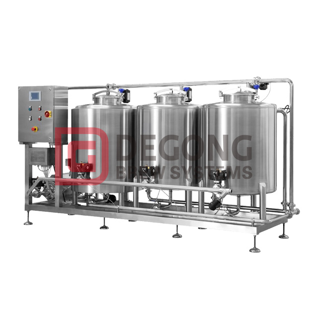 CIP Cleaning System Cleaning In Place 50L-500L Size stainless steel insulated 2/3 tank