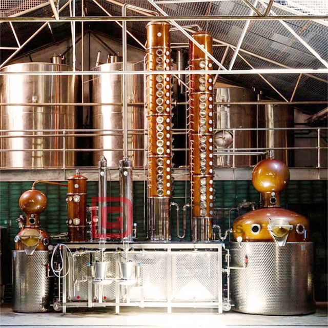 200L - 5000L Gin Vodka Industrial Alcohol Distillation Distillery Equipment 