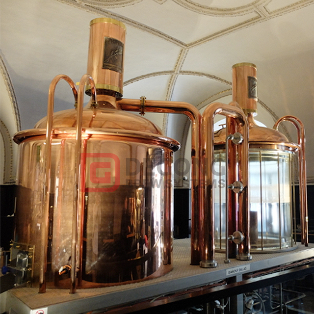 1000L Red Copper Microbrewery Equipment - DEGONG Brewhouse Systems for Sale