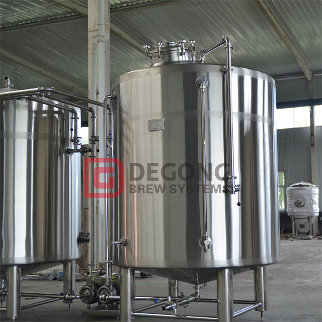 Hot/cold Liquor Tanks 10BBL 20BBL 30BBL Beer Brewing System customized brewhouse