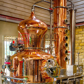 2000L 3000L 5000L Copper Whiskey Distillation Equipment Commercial Distillery