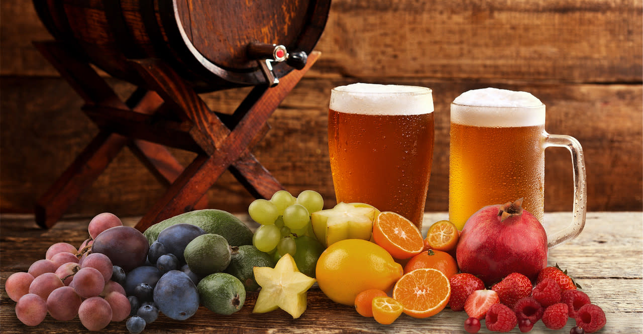 The use of fruit in brewing beer