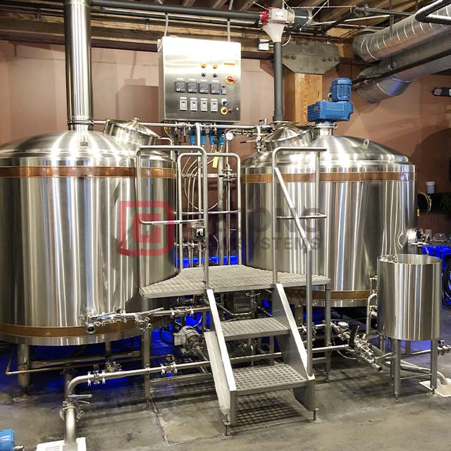 Micro Brewing System 5 Barrels Electric Heating Brewhouse Equipment Turnkey Brewery Project