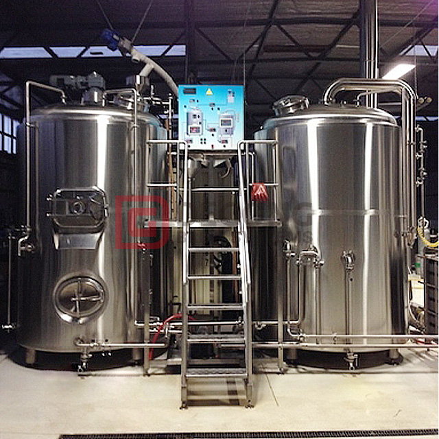 2500L Commercial Brewing System Automatic Beer Equipment Turnkey Brewery Plant