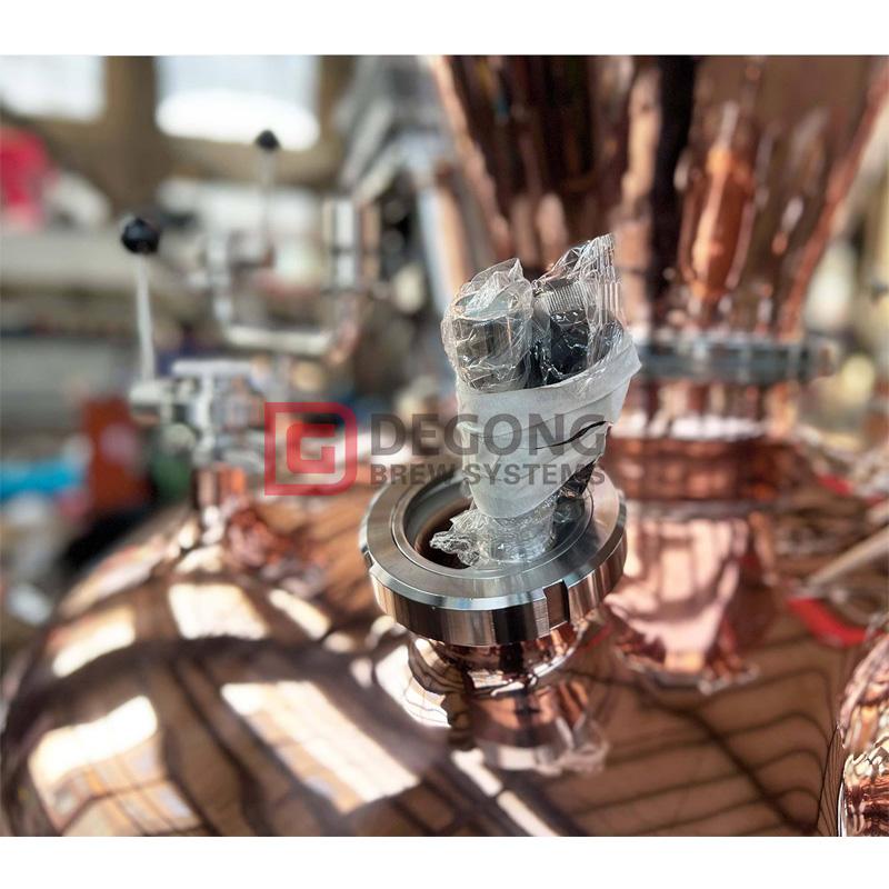500L Copper Distillery Equipment for Gin Whiskey Vodka