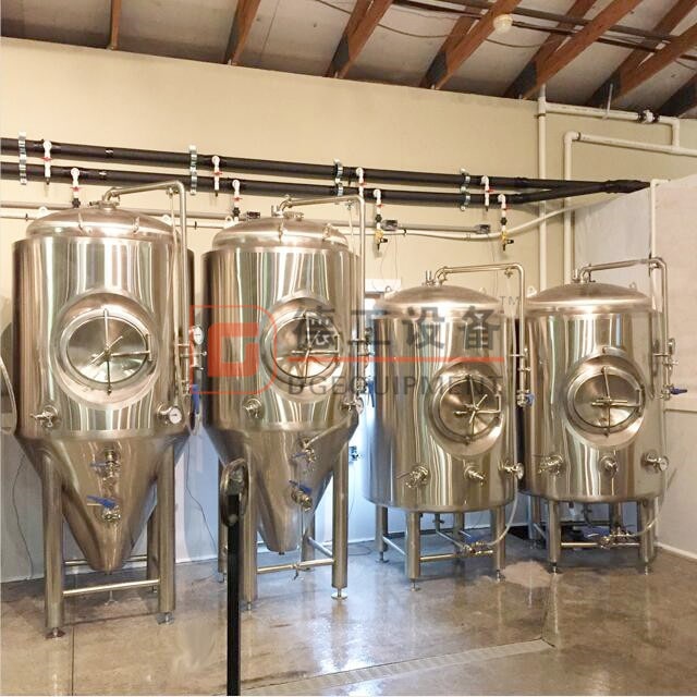 Turnkey nano brewery equipment 5bbl brews 2 batches per day DEGONG Manufacturer
