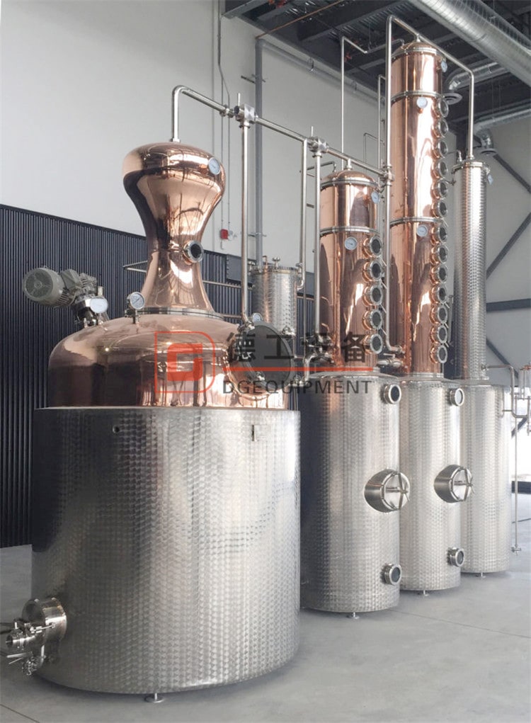 1000L per batch Alcohol distill machine fractional distillation column
