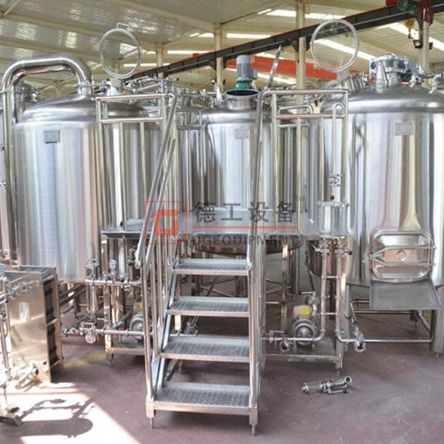 1000L middle size complete microbrewery turnkey equipment commercial automated brewing system